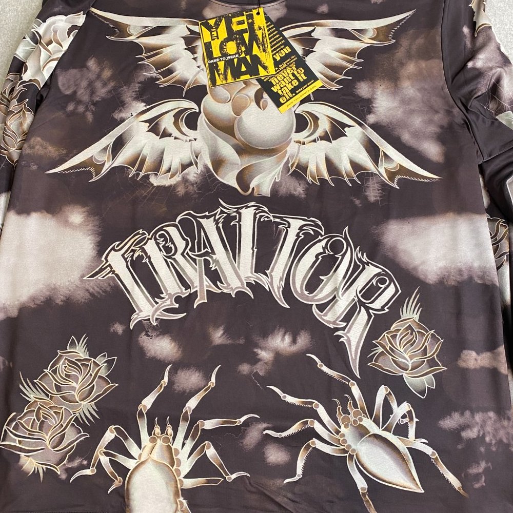 YMX by Yellowman MadKool  Phantom Traitor Tattoo Graphic XL XXL NWT